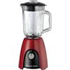 Russell Hobbs 27120-56 frullatore 1,5 L Frullatore da tavolo 650 W Nero, Rosso, Trasparente