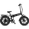 Rincc R200 Adulto 1500W Picco E-Mountain ebike 48V15AH720WH Batteria 20 pollici City Commuter Bici - White 48V15AH