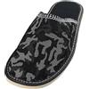 APREGGIO Pantofole Uomo Hewebe - Ciabatte, Slipper - Moro - Taglia 42 EU