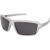 Oakley Cables OO9129 912912 | Occhiali da Sole Graduati o Non Graduati | Prova Online | Plastica | Rettangolari | Argento | Adrialenti