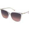 Hugo by Hugo Boss Hugo Boss HG 1275/S KB7/FF | Occhiali da Sole Graduati o Non Graduati | Prova Online | Plastica | Quadrati | Grigio, Trasparente | Adrialenti