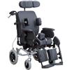 Termigea Sedia a rotelle per disabili polifunzionale basculante da transito