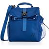 Muitomas, Borsa Termica Efficiente con Tasca Esterna, Materiale Resistente, Capacità di 8 L, Colore Blu Ottanio