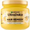 Garnier Maschera Illuminante Riparatrice, Per Tutti i Tipi di Capelli Biondi, Capelli più Morbidi e Luminosi, Arricchita con Camomilla e Miele di Fiori, Hair Remedy, Ultra Dolce, 340 ml