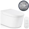 GROHE Sensia Shower toilet WC con funzione bidet integrata, include telecomando con supporto a parete, set di allacciamento idrico per cassetta di sciacquo, 36507SH0
