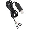 YWBL-WH Cavo USB a Serial, PL2303HX RS232 Convertitore USB a TTL COM, Adattatore COM/TTL Cavo di download STC