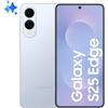 SAMSUNG - Galaxy S25 Edge 12+256GB, Android 15, Display OLED Super Amoled 6,7", Fotocamera digitale 200 megapixel - Titanium Icyblue