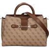 Borsa Guess Nolana SG950006 Latte Logo Brown Beige