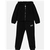 Tuta Bambino EA7 Emporio Armani 6DFV05 1200 Nero