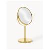 Bloomingville Specchio cosmetico rotondo con ingrandimento e base in metallo Classic