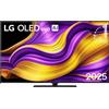 Lg Smart TV 55 Pollici 4K Ultra HD Display OLED evo Sistema WebOS a11 Gen2 con AI Classe E colore Argento - OLED55G56LS.API