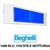 Beghelli Lampada di emergenza Beghelli STILE notturna Blu SE 8/24H 1499BLU
