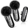 SYNCO Microfono Lavalier Wireless per Iphone, P2XL Microfoni Wireless Profession
