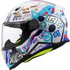 LS2 CASCO INTEGRALE LS2 FF812 KID NEXT LEVEL WHITE | LS2