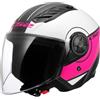 LS2 CASCO JET LS2 OF616 AIRFLOW II COVER WHITE PINK-06 | LS2