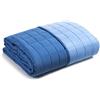 Caleffi - Copriletto-trapuntato Modern Tinta Unita Singolo Bluette