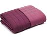 Caleffi - Copriletto Trapuntato Primaverile per letto Singolo - MODERN colore Bordeaux Tinta Unita in Microfibra
