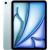 Apple iPad Air 11 (M2): display Liquid Retina, 512GB, fotocamera frontale orizzontale da 12MP, fotocamera posteriore da 12MP, Wi Fi 6E, Touch ID, autonomia di un giorno intero — Azzurro