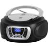 TREVI Boombox Radio DAB lettore CD Mp3 AUX colore nero - CMP 510 DAB