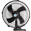 MACHSWON Ventilatore elettrico da scrivania con clip, 25,4 cm, 24 V, per auto, camion, casa, 2 velocità, con clip, ricaricabile con accendisigari, girevole a 180°, 2 velocità, universale