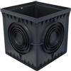 FIRST PLAST Pozzetto monolitico BTECH 20 cm Nero - PZN20N