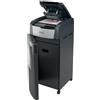 REXEL Optimum Auto Feed+ 600X, Distruggidocumenti Automatico, 600-660 Fogli (80-70 gr/mq), Taglio a Frammento, Livello di Sicurezza P-4, per i Grandi Uffici, Capacità 110 Litri, con Ruote, 2020600XEU