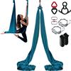 VEVOR Altalena per Yoga e Seta Aerea, 8,7 iarde, Kit Amaca per Yoga Aerea con Tessuto in Nylon da 100 g/m², Hardware Completo per L'attrezzatura e Guida di Installazione Facile, Verde