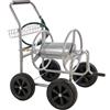 VEVOR Carrello avvolgitubo, può contenere fino a 250 piedi di tubo da 5/8", carrelli per tubi dell'acqua da giardino, strumenti mobili con 4 ruote, piantagione da esterno in acciaio verniciato a polve