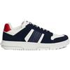 Tommy Jeans Uomo Sneakers Brooklyn in Pelle Scamosciata, Blu (Dark Night Navy), 44