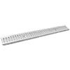 nextradeitalia 1PEZZO GRIGLIA ZINCATA PER CANALETTA A15 'COMPACT' cm 100 x 10,2 x H. 1,3