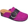 SCHOLL SHOES Amalfi Clog Fuchsia Tg.39 Scholl