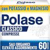 Polase Classico, Magnesio e Potassio,Integratore Alimentare, contro Stanchezza e Fatica Fisica, Caldo, Sali Minerali Organici, 60 Compresse