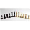 Master Of Chess Classic STAUNTON No.6 Figure di scacchi in legno professionali ponderate; Pezzi da torneo King 98mm