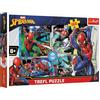 Trefl 916 15357 160 Teile, für Kinder ab 6 Jahren 160pcs Spider-Man to The Rescue, Multi-Colored