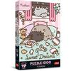 Trefl Premium Plus Quality - Puzzle Pusheen - 1000 Pezzi, Serie di Puzzle con i Personaggi più Amati, per Adulti e Bambini dai 14 anni