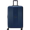 DELSEY PARIS Ophelie 67 cm bagaglio a mano medio in policarbonato/abs rigido 4D 4 ruote girevoli blu