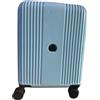 DELSEY PARIS Ophelie 56 cm bagaglio a mano in policarbonato/abs rigido 4D 4 ruote girevoli azzurro