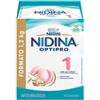 NESTLE' ITALIANA SpA Nidina Optipro 1 Polvere 2x600 grammi