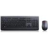 Lenovo 4X30H56816 tastiera Mouse incluso RF Wireless Nero
