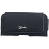 Celly STYLEXL03 Custodia orizzontale universale, Nero Pitonato