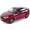 Norev NV183242 BMW X6 M 2015 - Modello da collezione rosso metallizzato, scala 1:18, multicolore