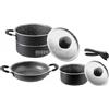 Brunner srl Brunner Pentole Popote Pirate 6+1 Ø 18