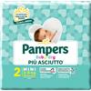 FATER SpA PANNOLINI PER BAMBINI PAMPERS BABY DRY DOWNCOUNT NO FLASH MINI 24 PEZZI BUONO SCONTO