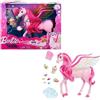 Barbie Un Tocco di Magia - Pegaso Rosa, pegaso magico cavallo alato con un cagno