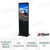 Dahua LDV43-SAI400K - Digital Signage LCD - 43 Pollici verticale funzionamento 16/7 - 4K - 8ms - Dahua