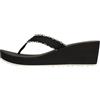 Tommy Hilfiger Donna Infradito Wedge Beach Sandal con Zeppa, Avorio (Muslin), 41