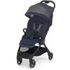Foppapedretti Passeggino Leggero Ciao, per bambini 0-22 Kg (0-4 anni), Chiusura ad 1 mano, Self-Standing, Schienabile Regolabile, Ruote Ammortizzate, Porta Oggetti, Telaio in Alluminio, Sky
