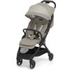 Foppapedretti Passeggino Leggero Ciao, per bambini 0-22 Kg (0-4 anni), Chiusura ad 1 mano, Self-Standing, Schienabile Regolabile, Ruote Ammortizzate, Porta Oggetti, Telaio in Alluminio, Almond