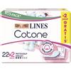 FATER SpA Lines Cotone Bio Salvaslip Ripiegati 24 Pezzi