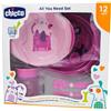 CHICCO (ARTSANA SpA) Chicco Set Pappa Rosa - Tazza,Primo Cucchiaio Piattofacile E Pappacalda 12m+